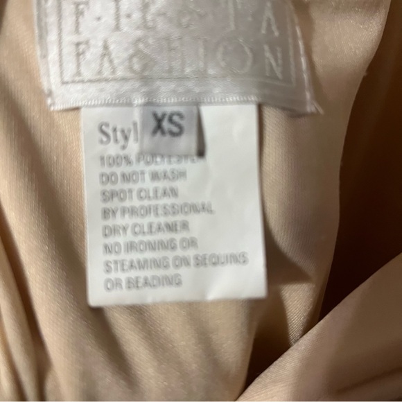 NWT Social Apparel Fiesta Sequined Gown Maxi Size XS - Picture 13 of 14